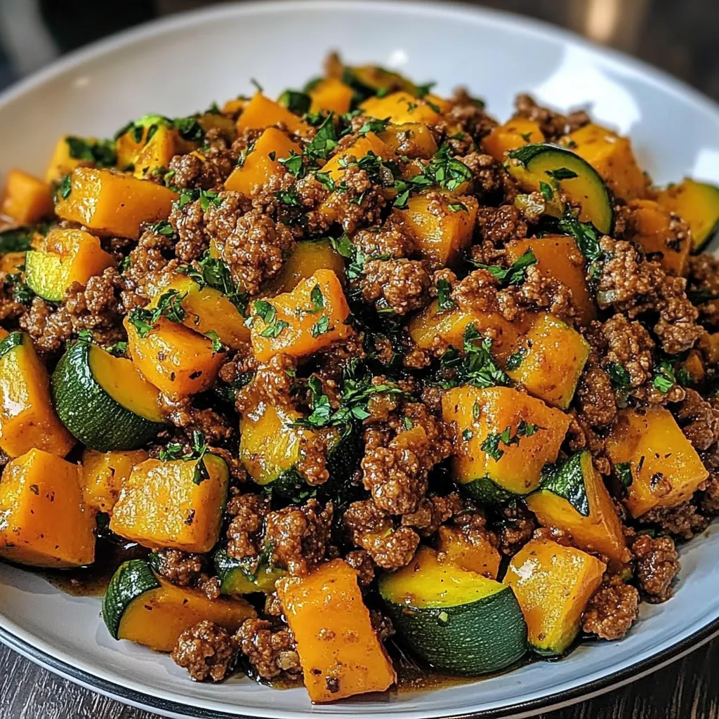Tips for Ground Beef Zucchini Sweet Potato Skillet