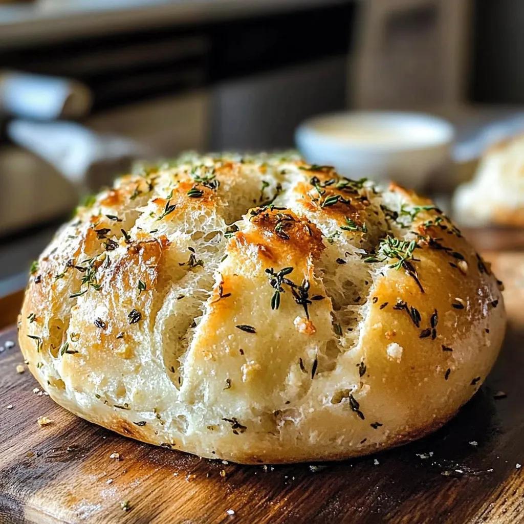 Tips for Rustic Garlic Parmesan Herb Bread