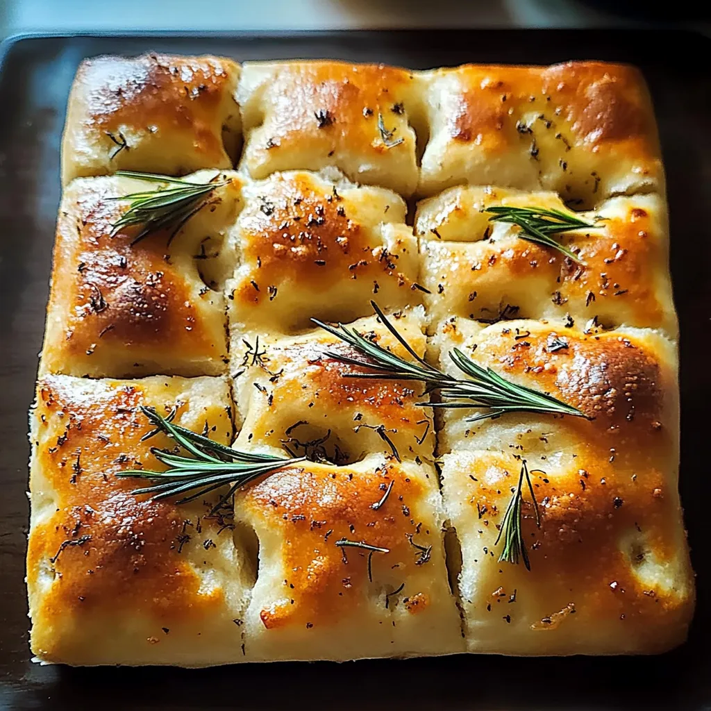Tips for Easy Focaccia Bread Recipe