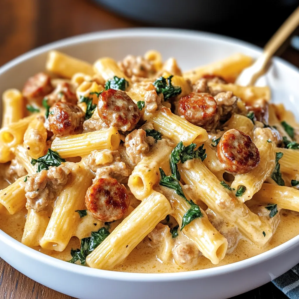 Tips for Tuscan Sausage Pasta in Creamy Sauce