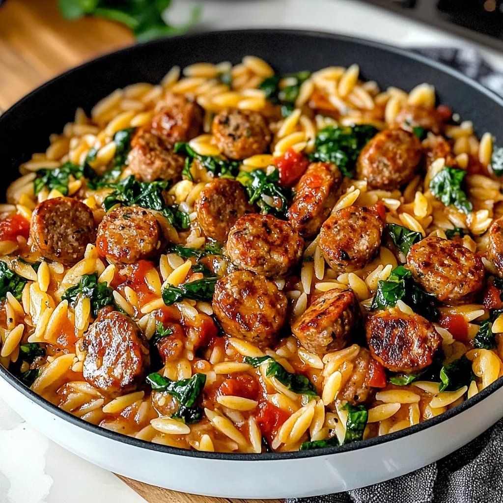 Tips for One-Pan Italian Sausage and Orzo Pasta