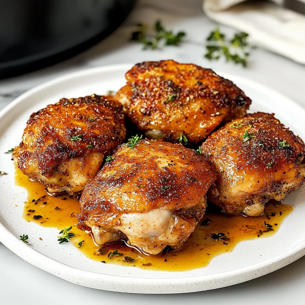 Tips for Crispy Baked Chicken Thighs