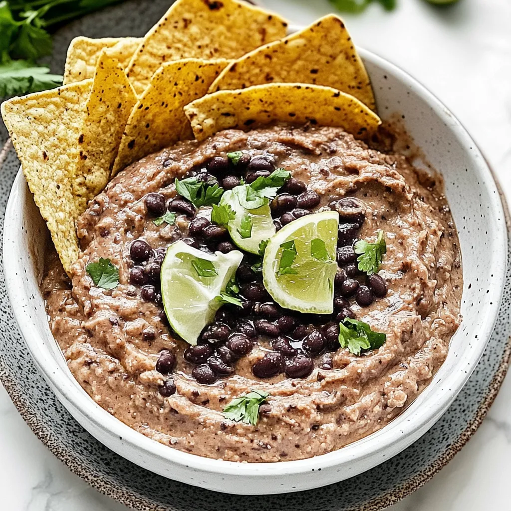 Tips for Black Bean Dip