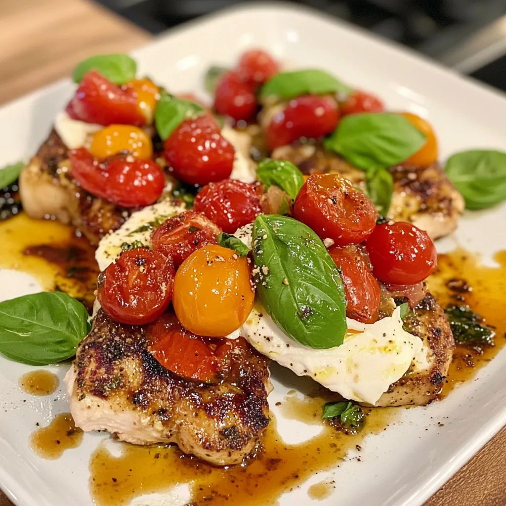 Tips for Basil Chicken Saltimbocca with Burst Tomatoes and Burrata