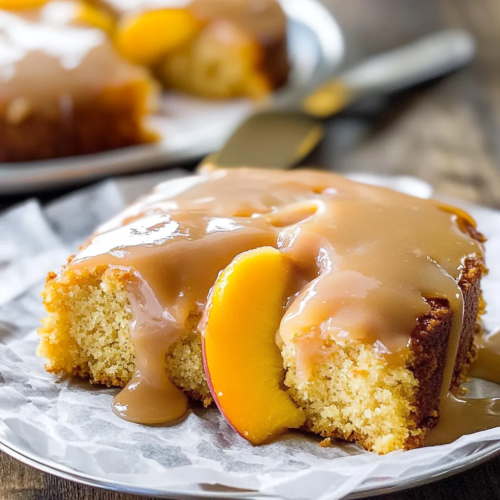 Tips for Brown Sugar Peach Cake