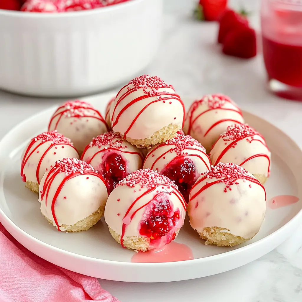 Tips for STRAWBERRY CAKE MIX CAKE BALLS