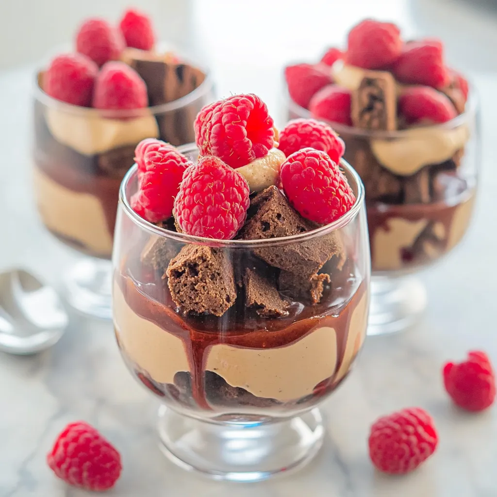Tips for Raspberry Brownie Parfaits