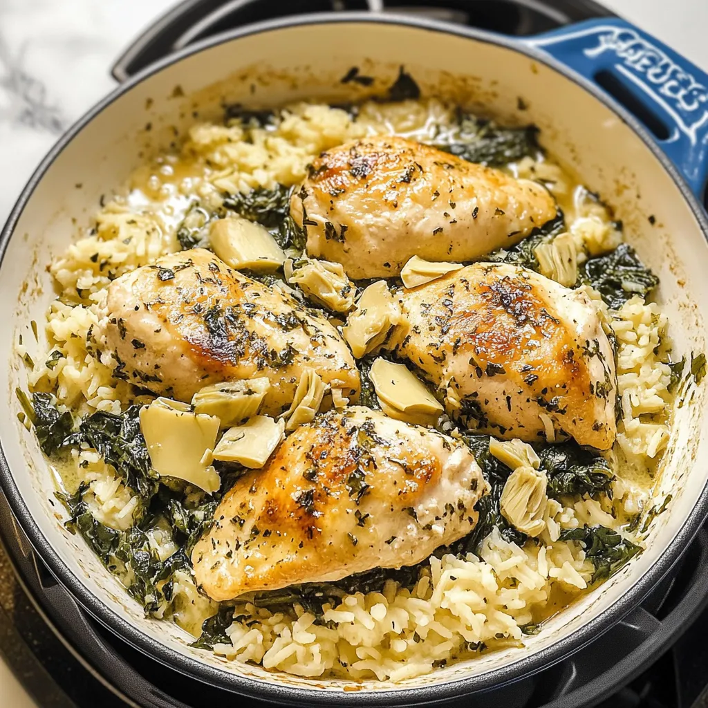 Tips for Spinach Artichoke Chicken and Rice