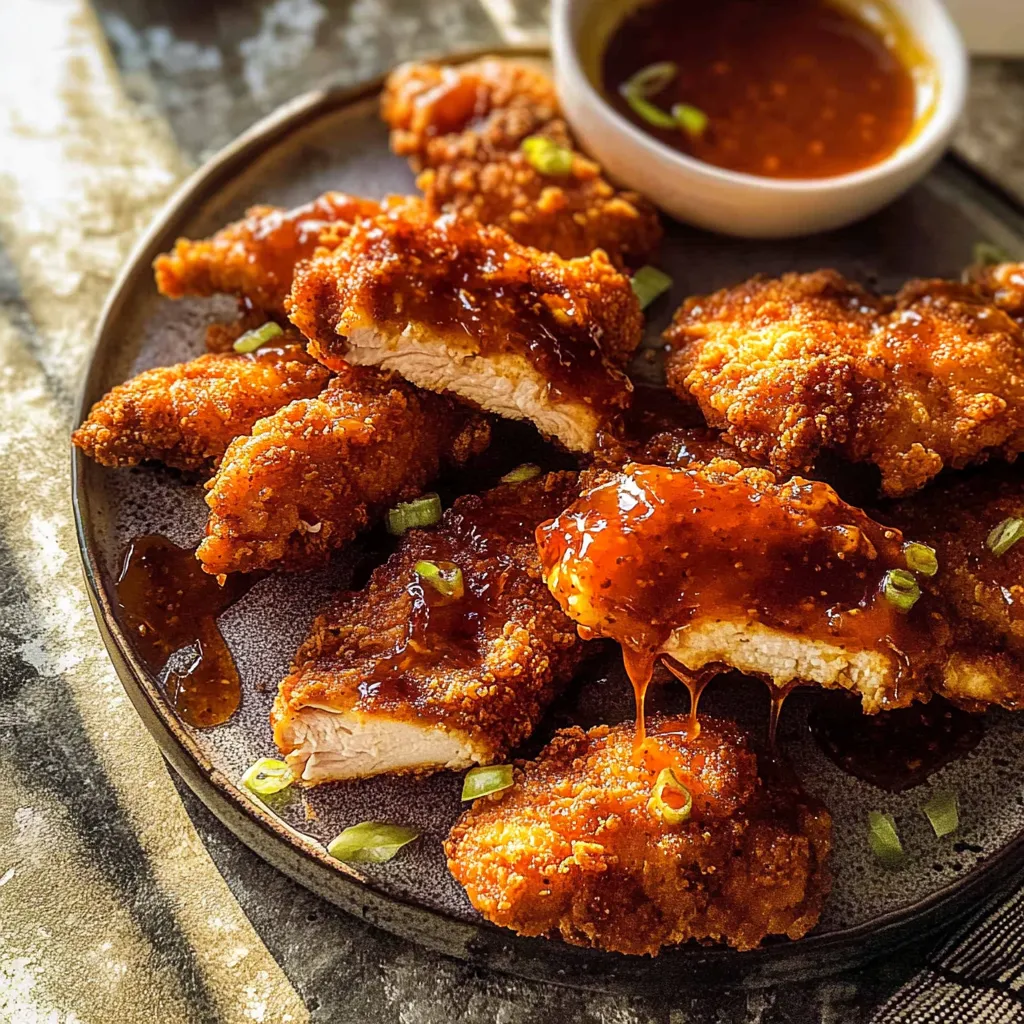 Tips for Baked Crunchy Honey Buffalo Chicken.