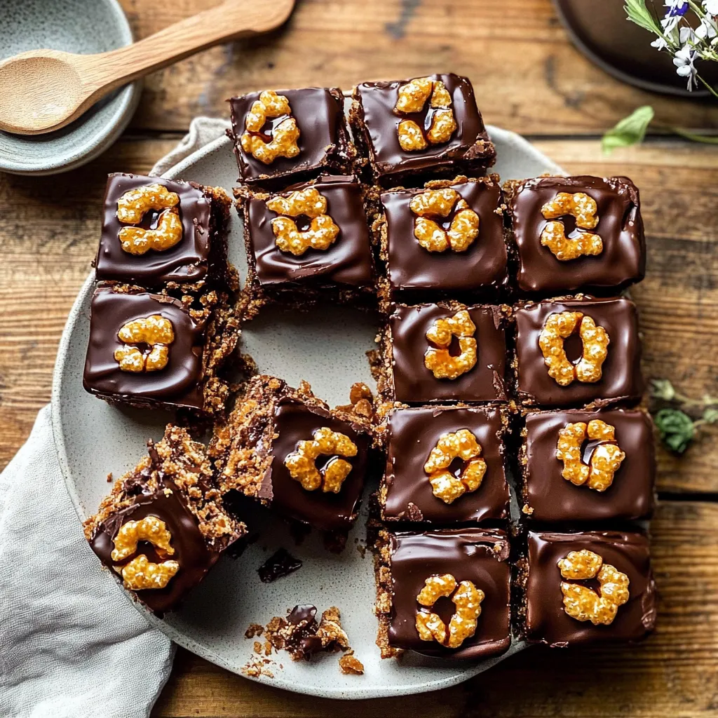 Tips for Chocolate Covered Brown Butter Krispie Treats.