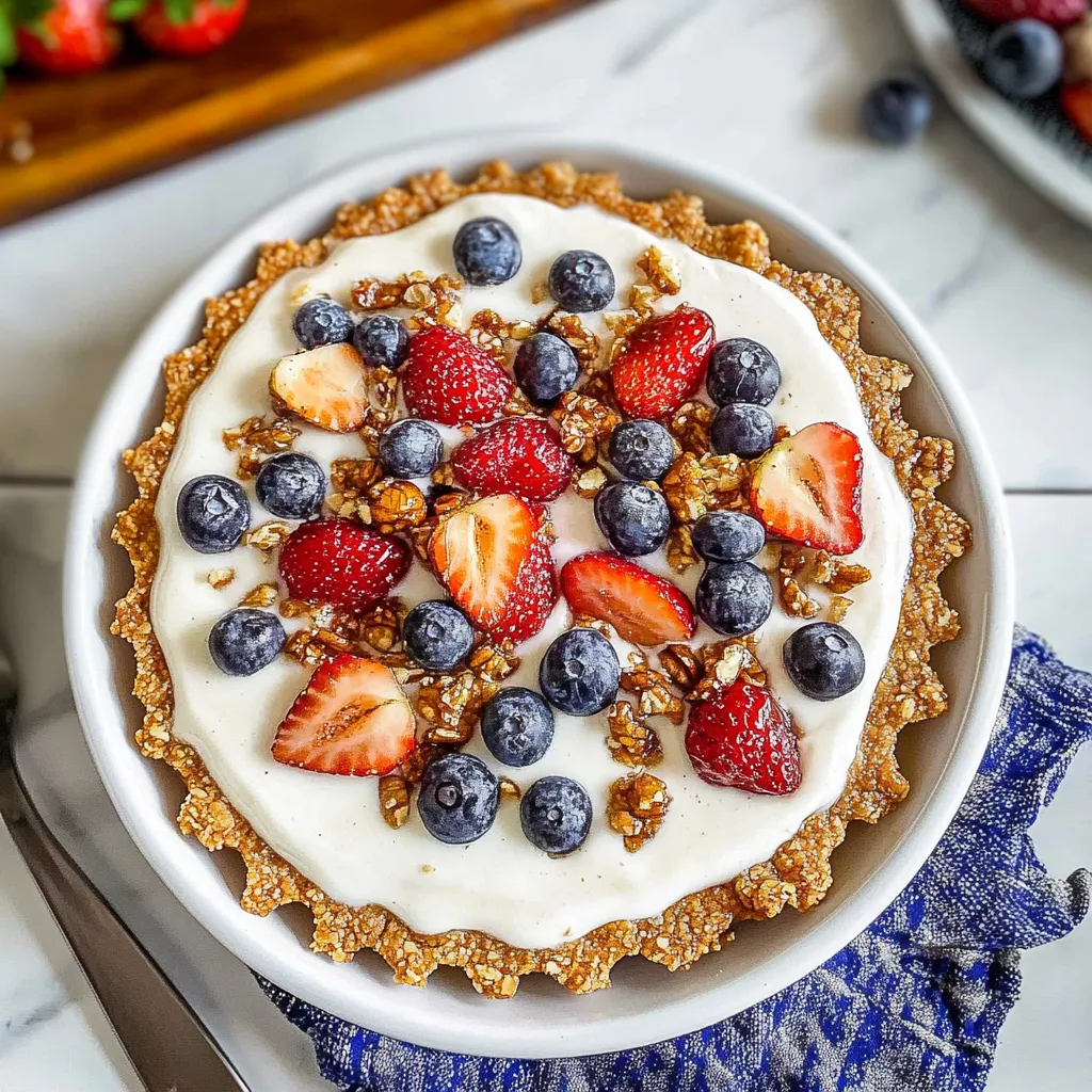 Tips for No-Bake Yogurt Pie with Date-Nut Crust