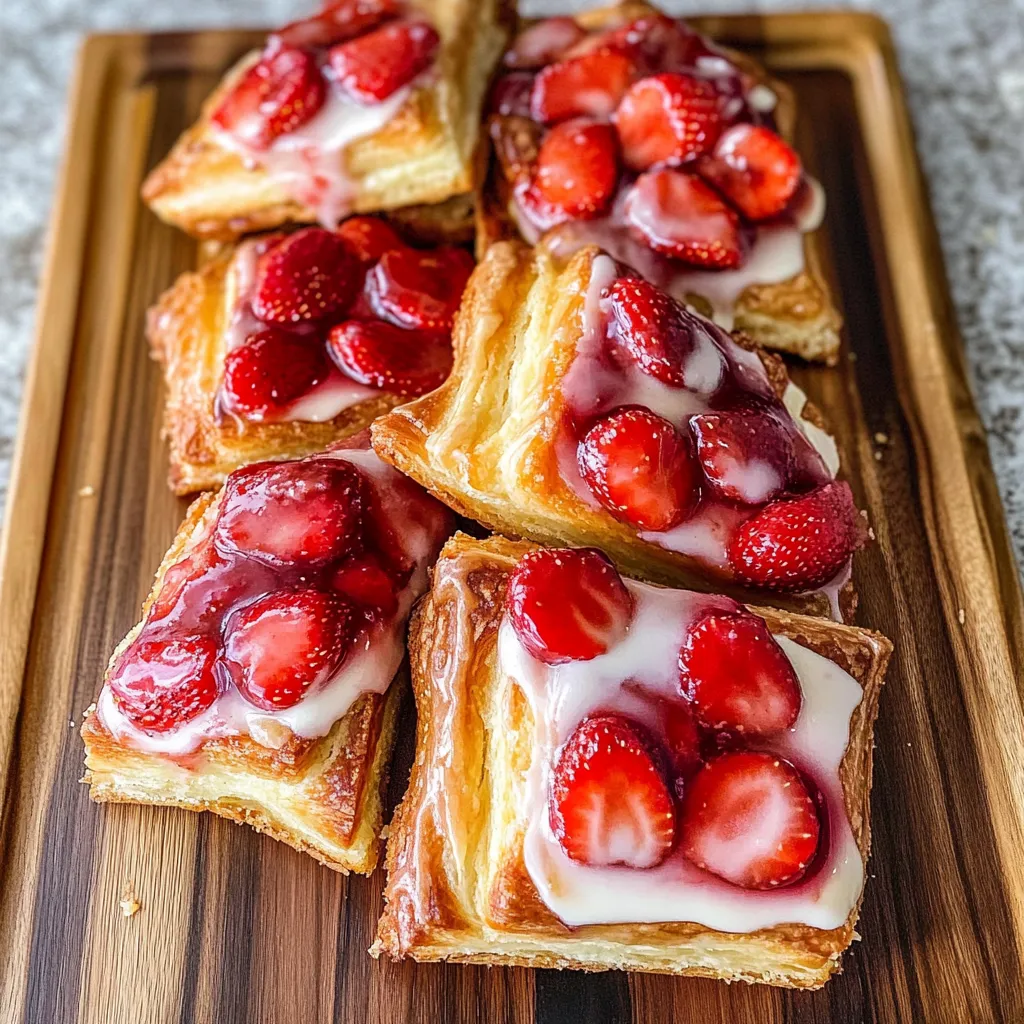 Tips for Strawberry Danish