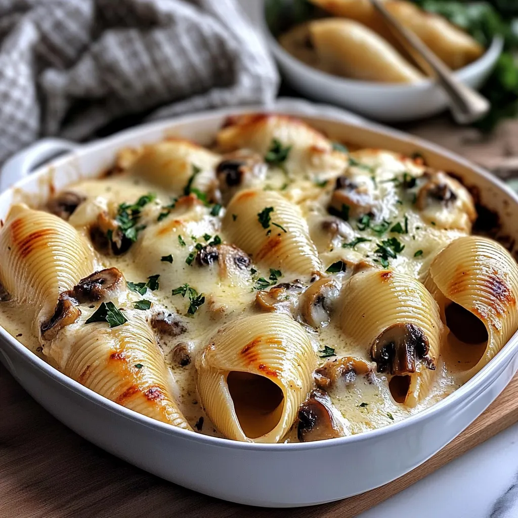 Tips for Creamy Garlic Mushroom Stuffed Shells