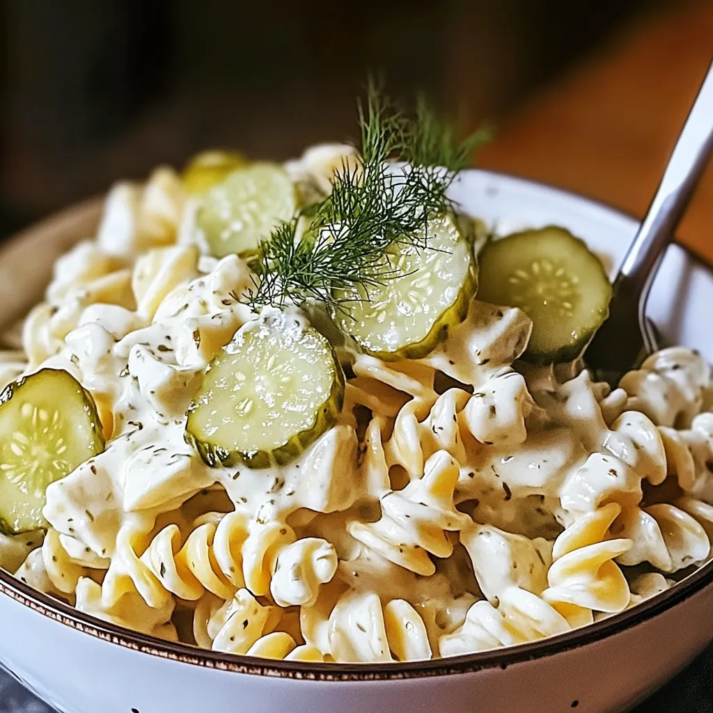 Tips for Dill Pickle Pasta Salad Recipe