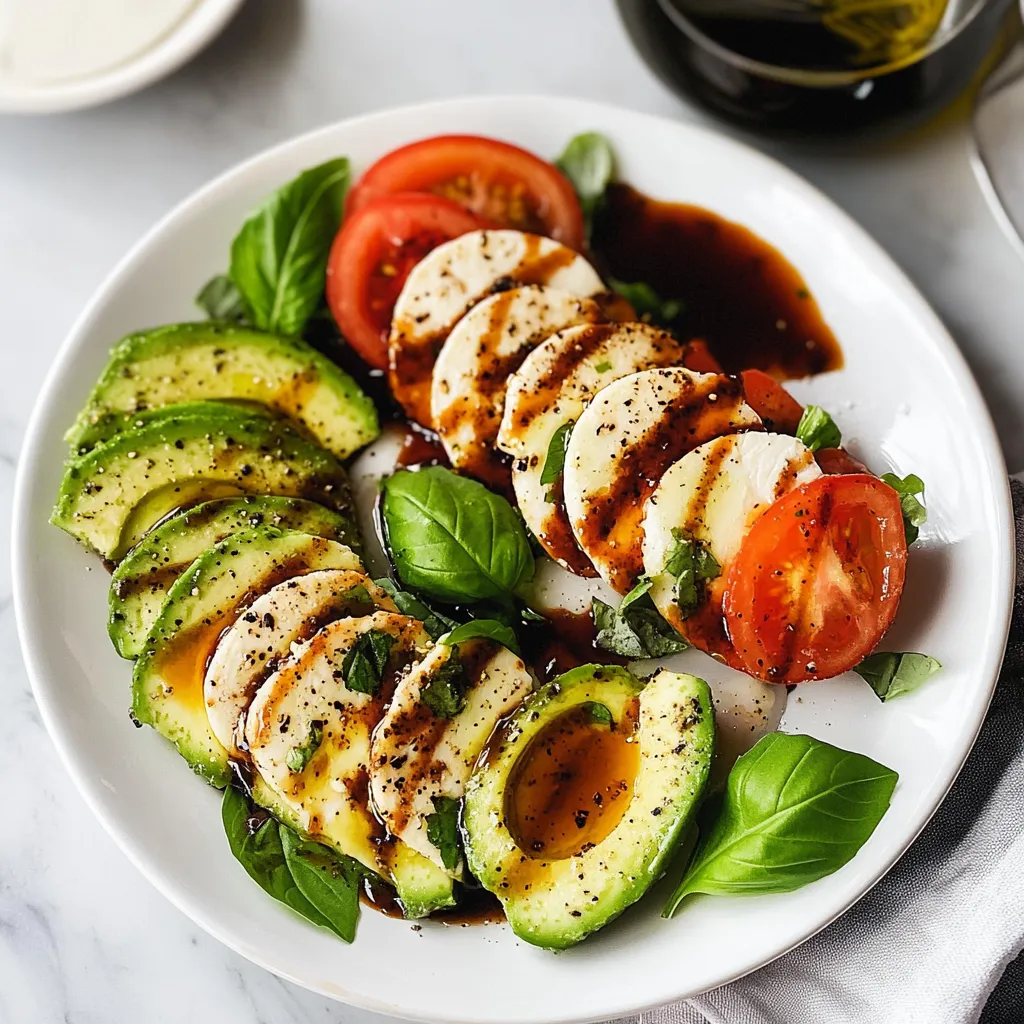 Tips for Avocado Caprese Salad
