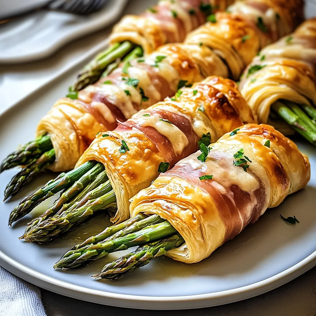 Tips for Prosciutto Asparagus Puff Pastry Bundles