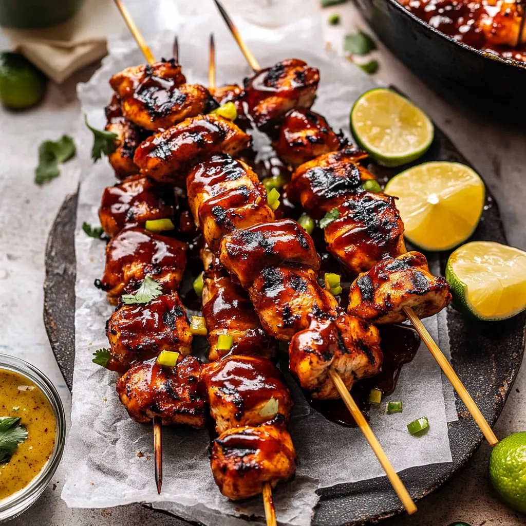Tips for Spicy Beer BBQ Chicken Skewers