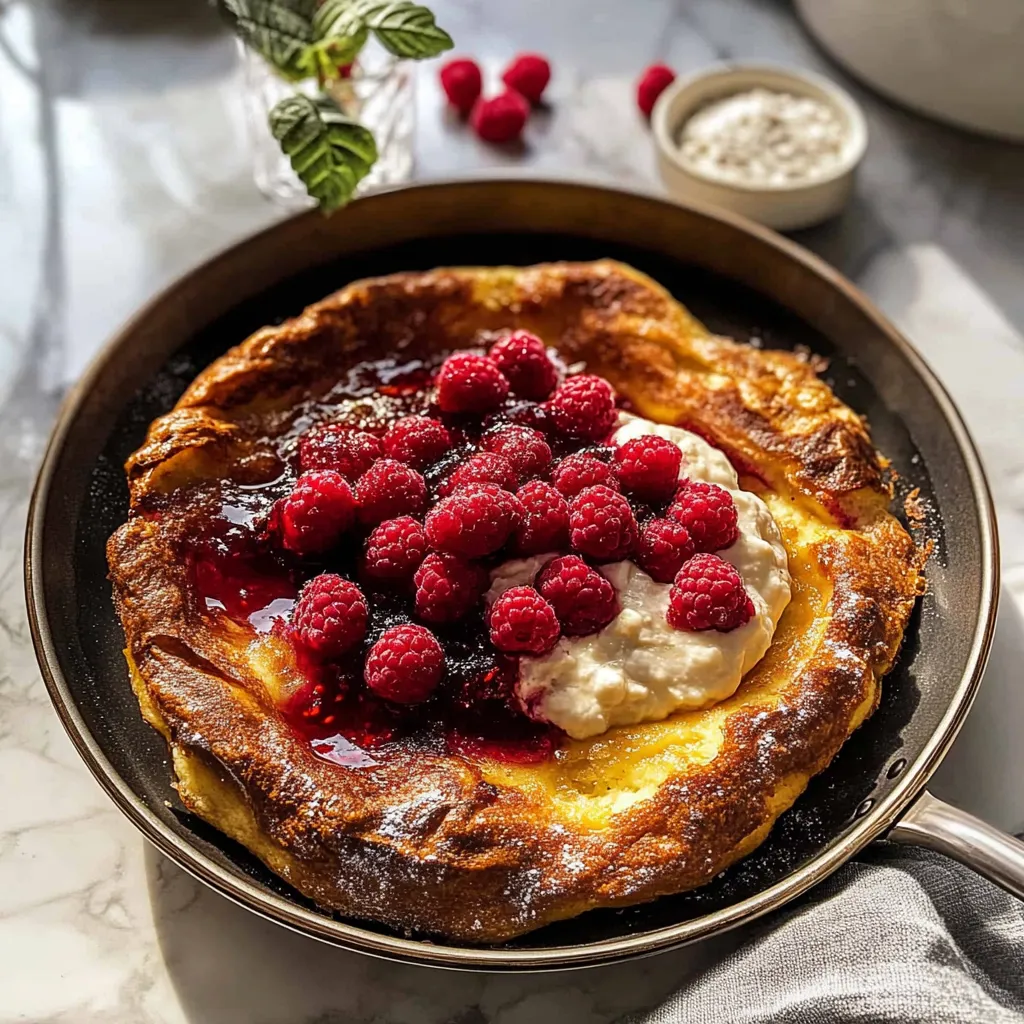 Tips for Smashed Raspberry Dutch Baby.