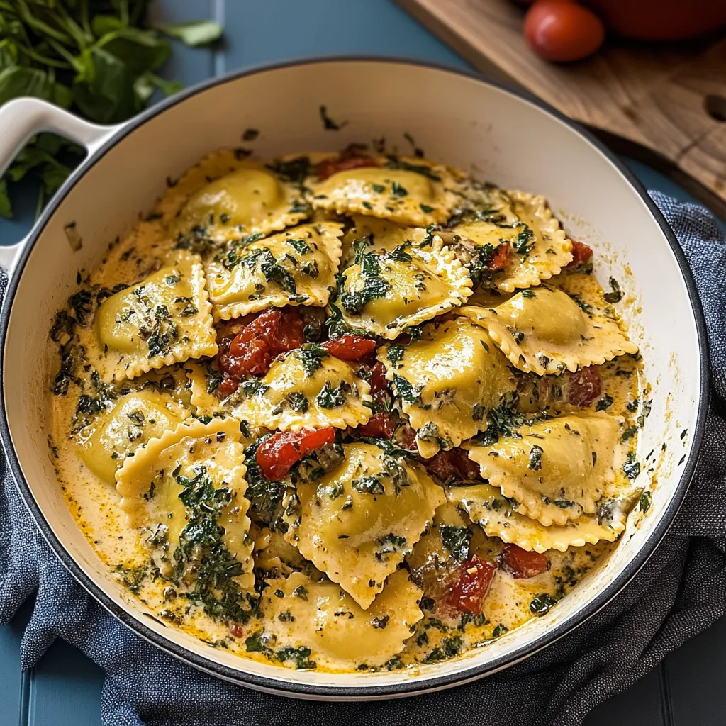 Tips for Easy Weeknight Creamy Tuscan Ravioli