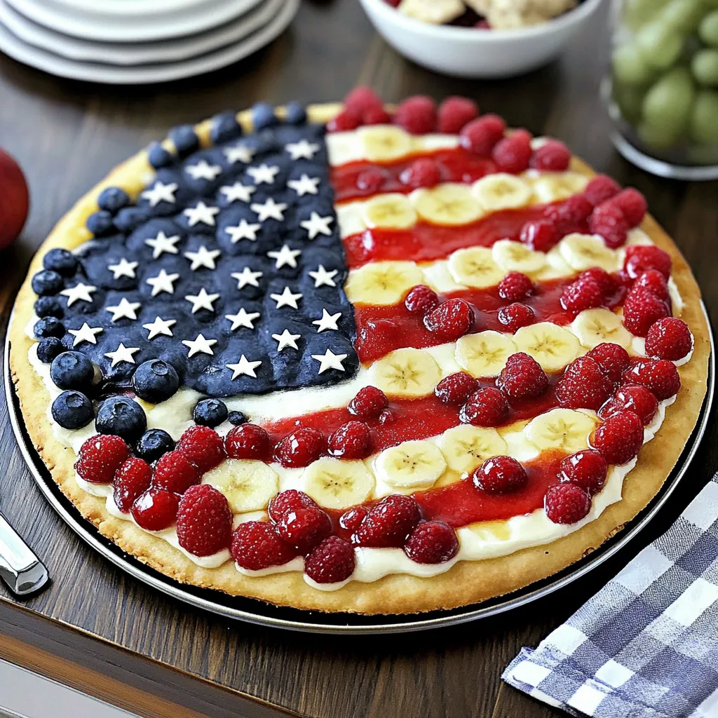 Tips for American Flag Fruit Pizza