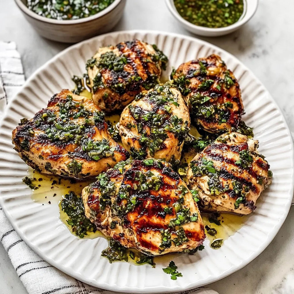 Tips for Chimichurri Chicken