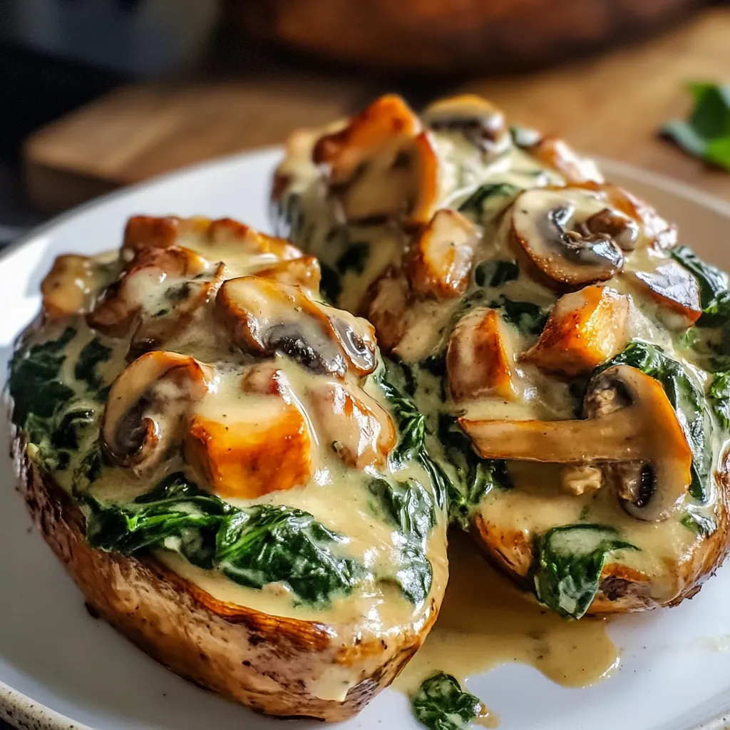 Tips for Creamy Mushroom and Spinach Stuffed Sweet