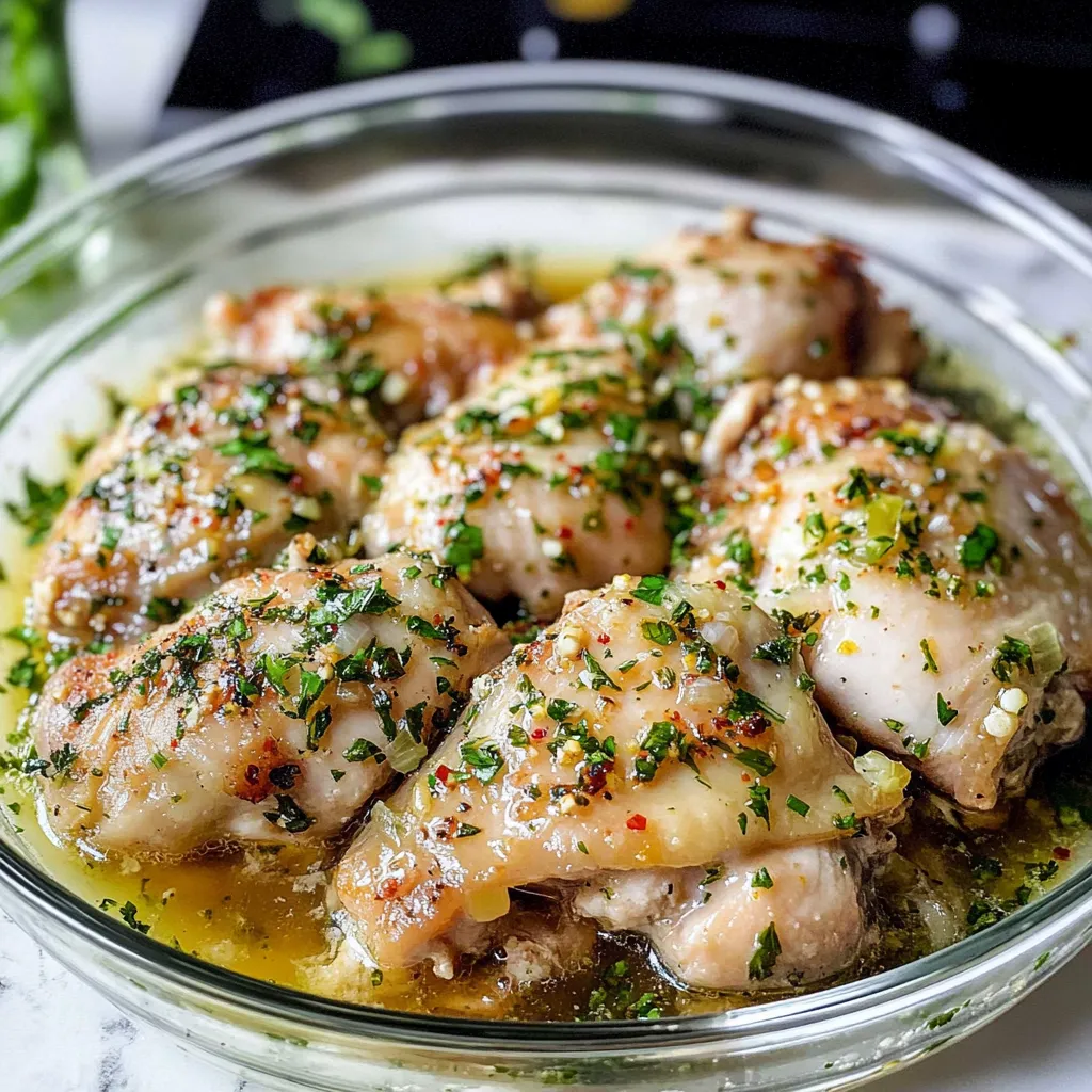 Tips for Garlic Lemon Chicken Thighs