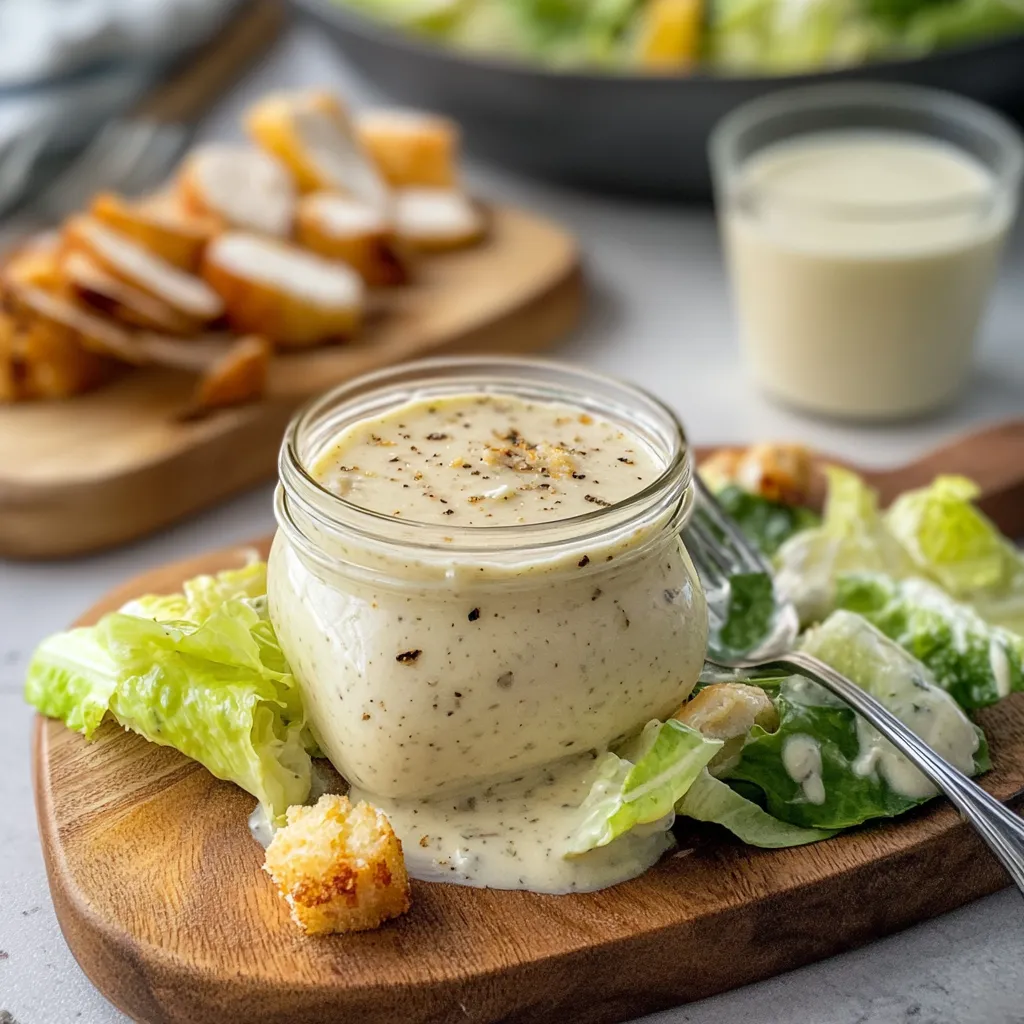 Tips for Homemade Caesar Salad Dressing Recipe