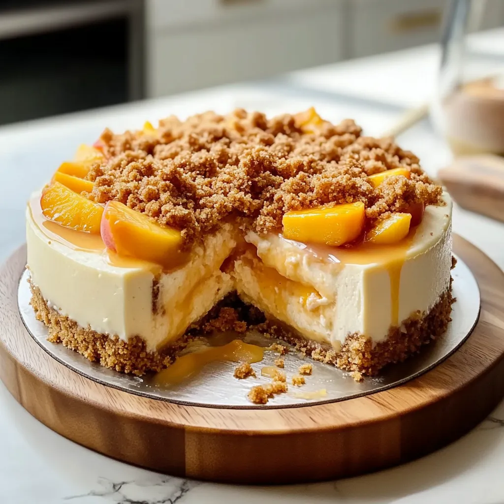 Tips for Peach Crumb Cheesecake