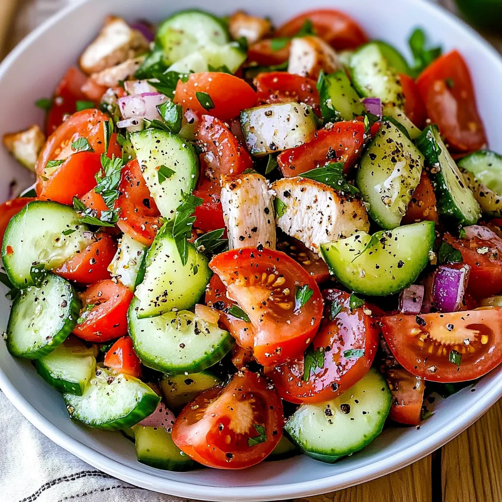 Tips for Easy Tomato Cucumber Salad