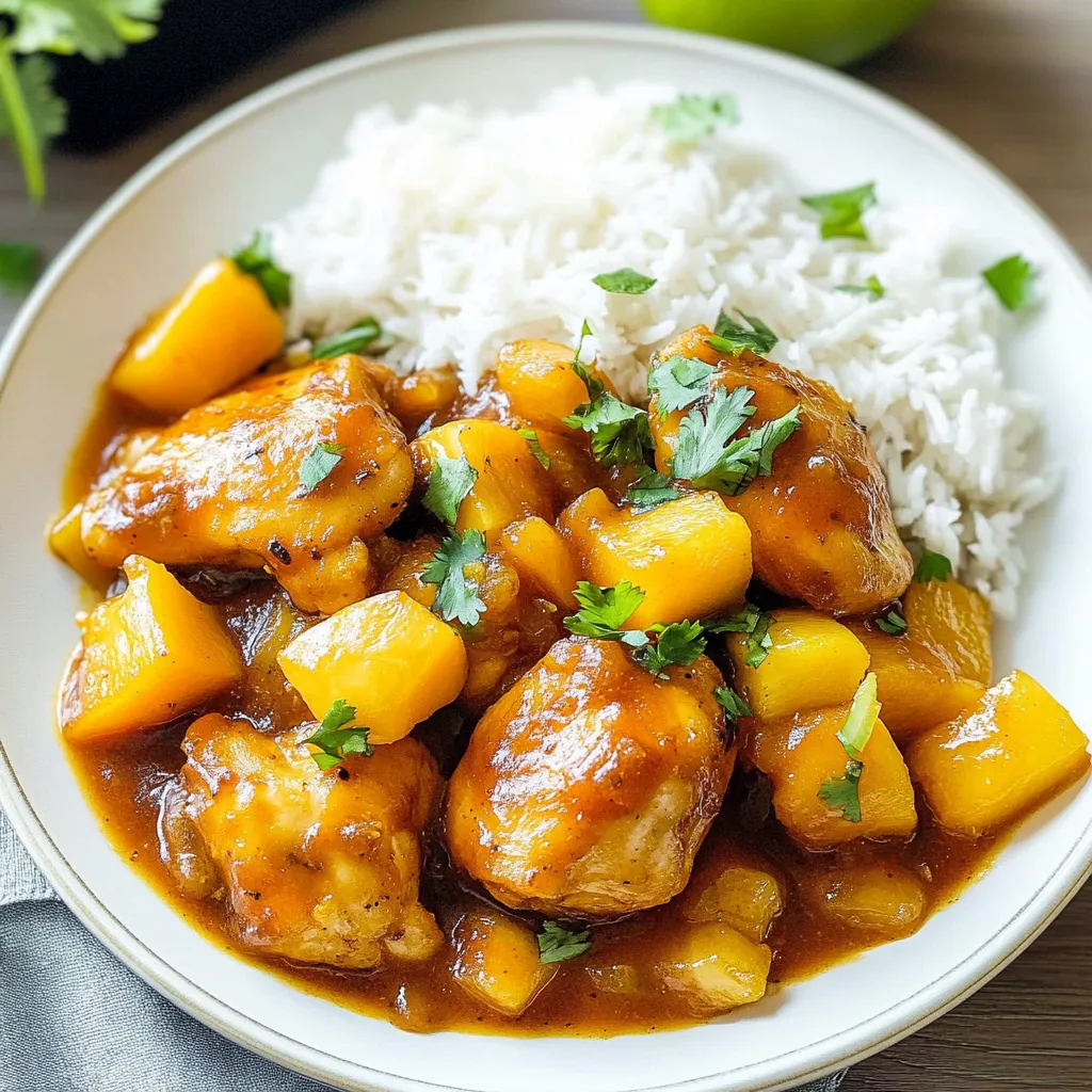 Tips for Mango Chicken