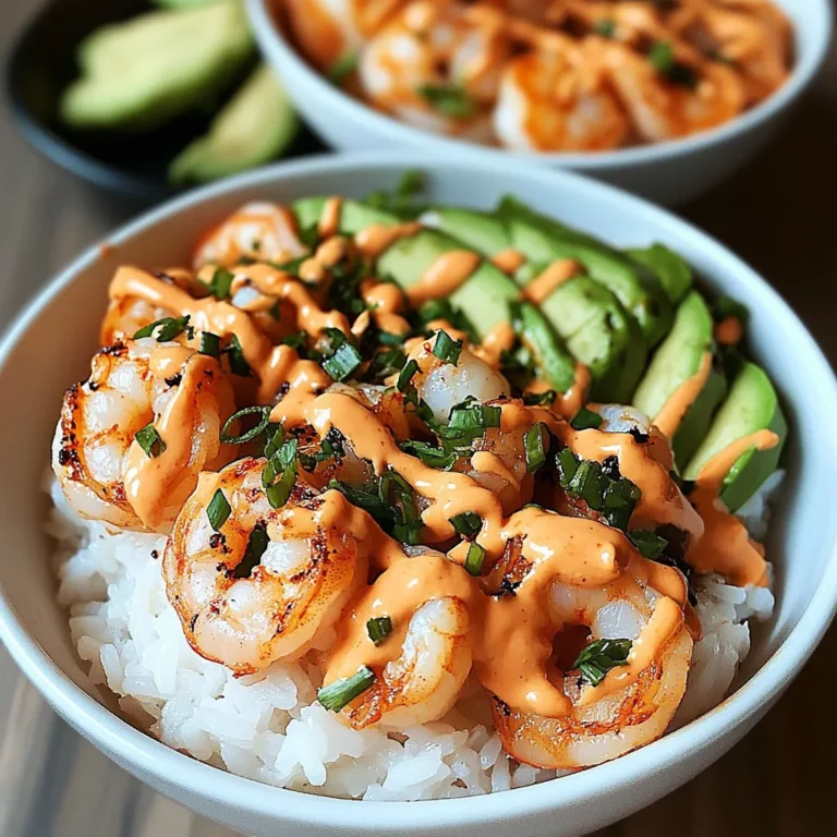 Easy Shrimp Rice Bowls with Spicy Mayo Recipe