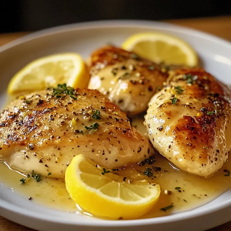 Creamy Lemon Chicken: A Delightful Easy Recipe