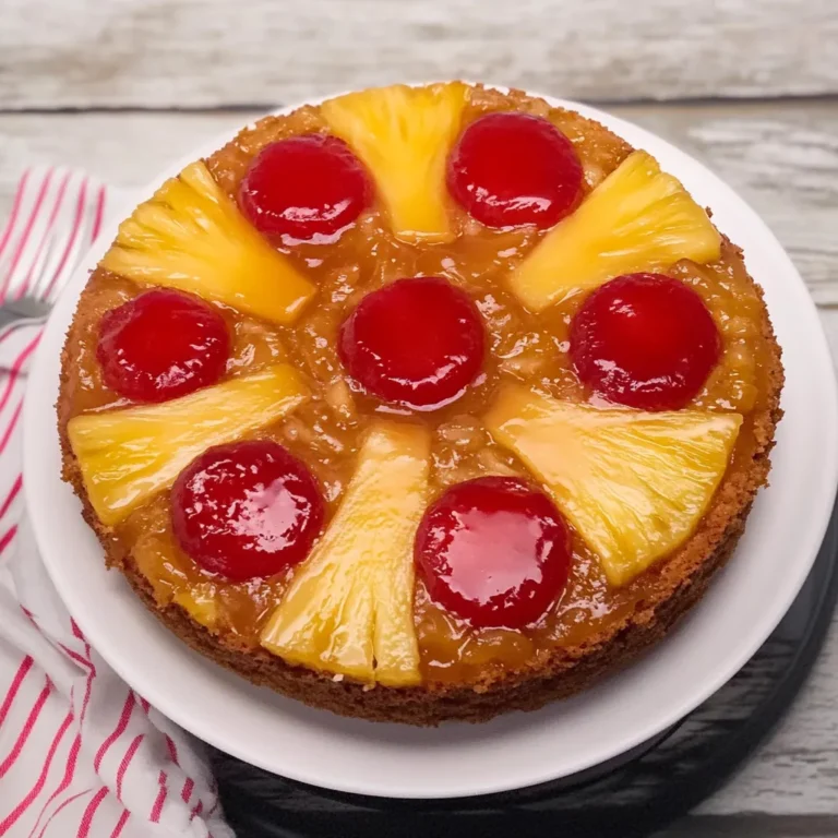 Easy Pineapple Upside-Down Cake: A Simple, Delicious Recipe