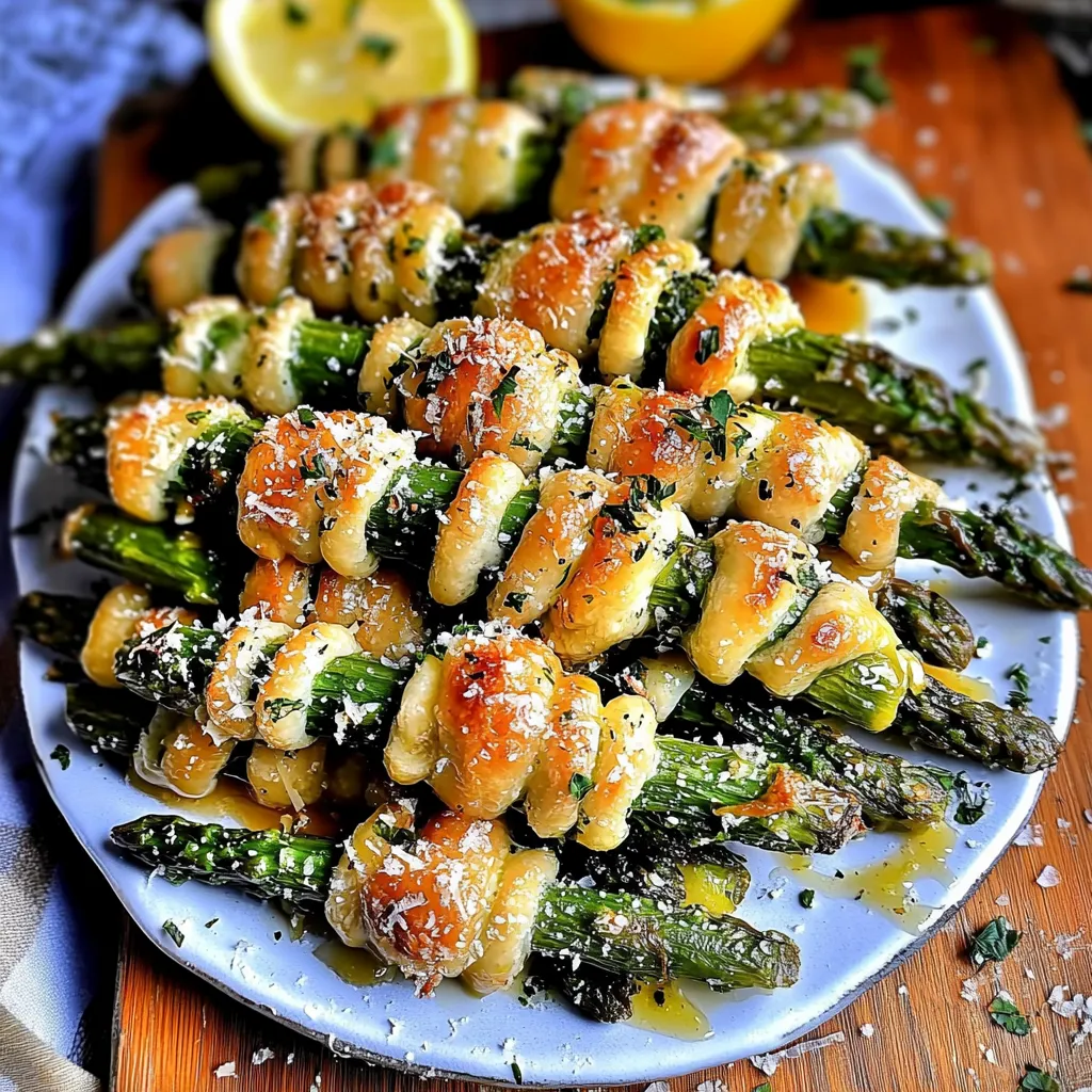 Tips for Wrapped Asparagus with Garlic Butter and Parmesan