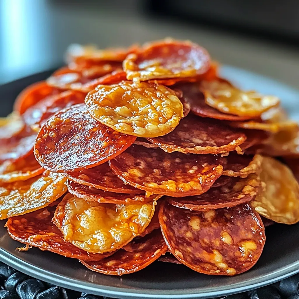 Tips for Pepperoni Cheese Crisps