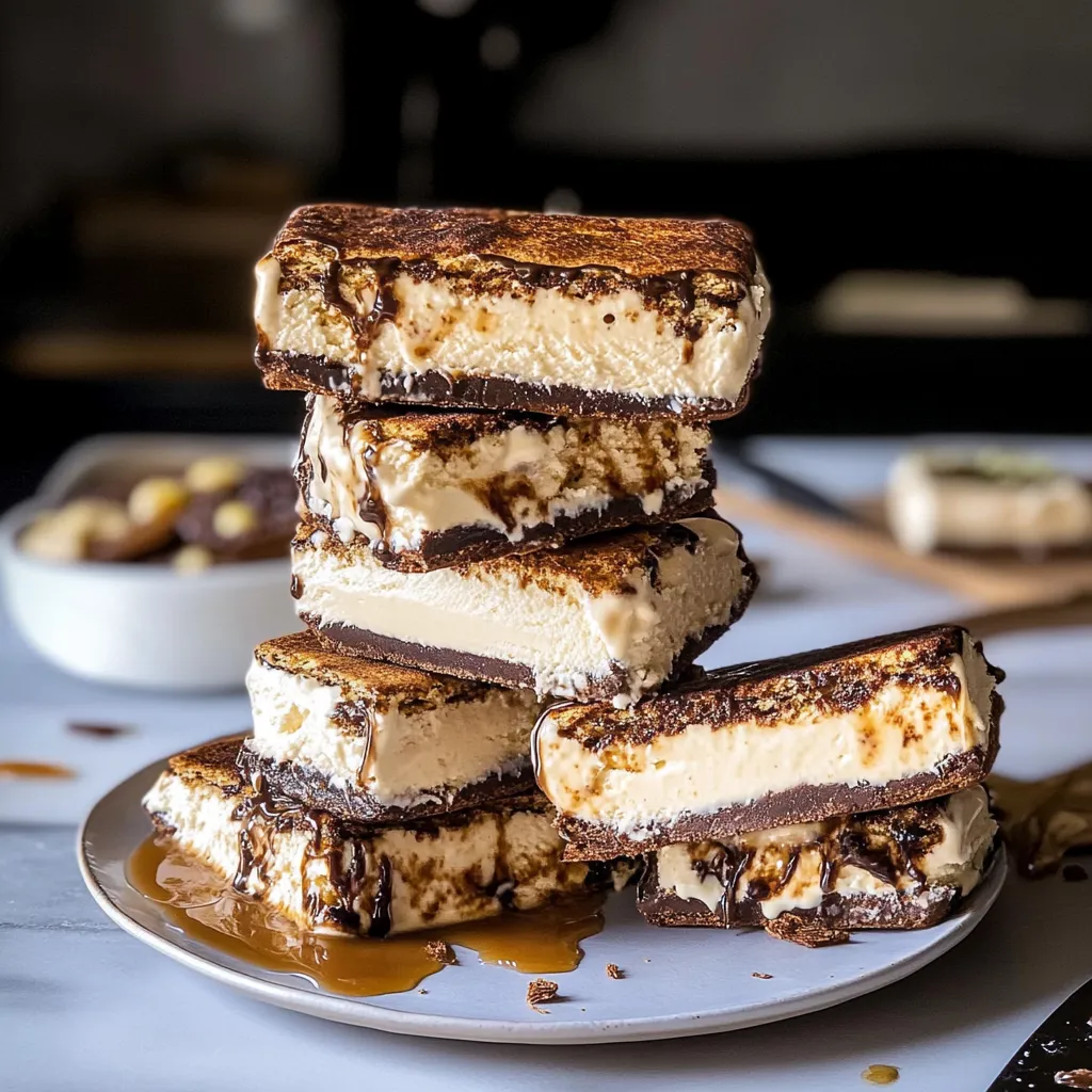 Tips for Toasted S’mores Ice Cream Sandwiches.