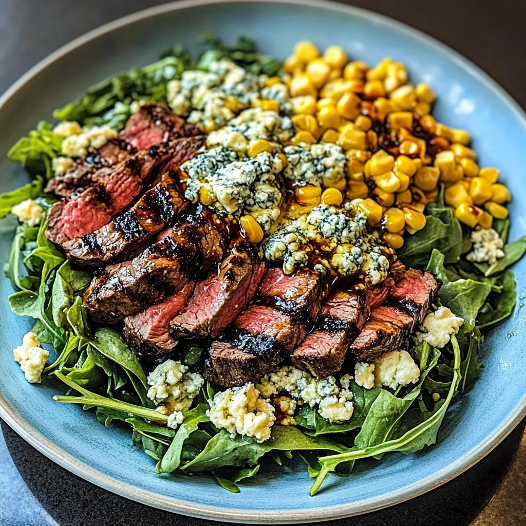 Tips for Grilled Balsamic Steak Salad with Gorgonzola & Corn