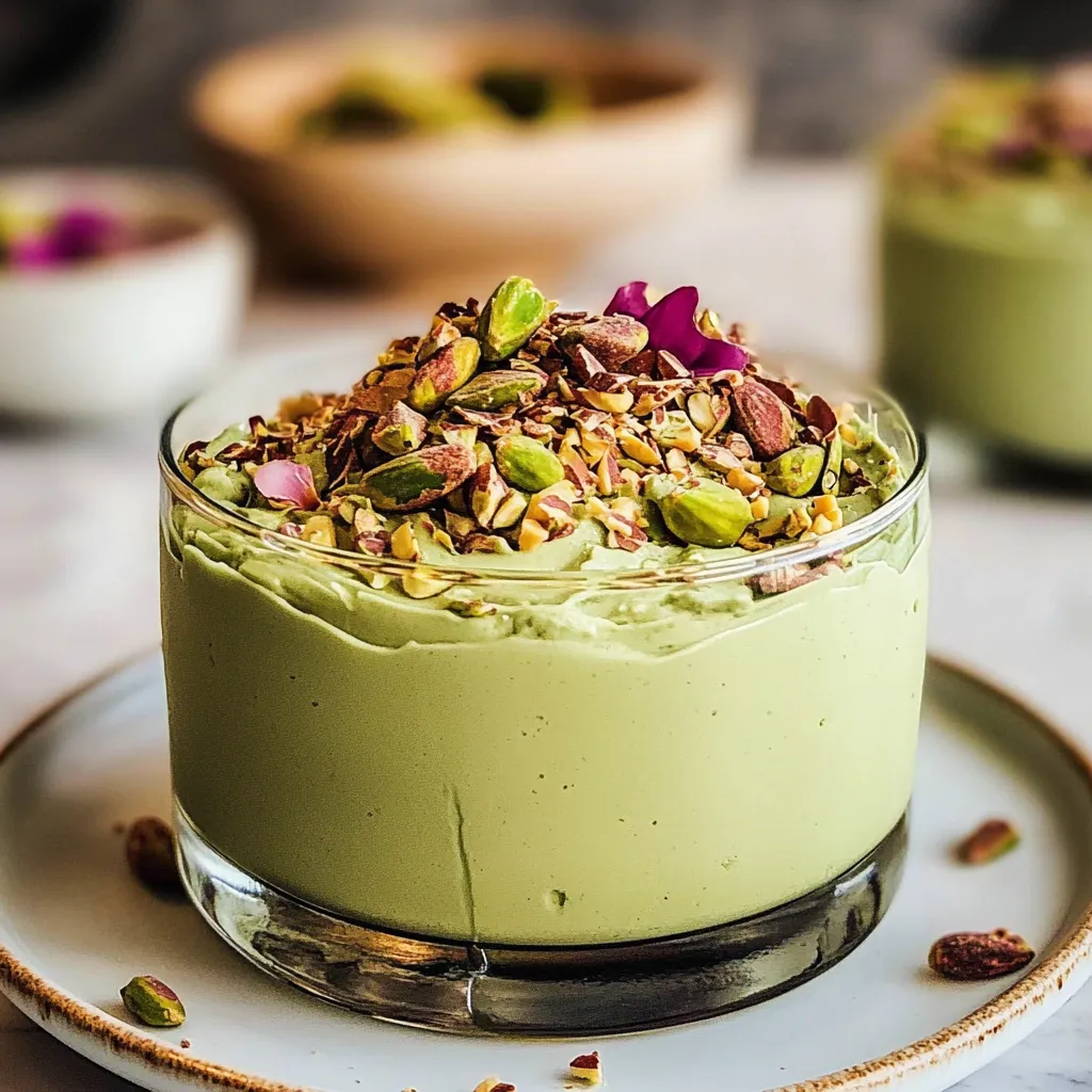 Tips for Pistachio Rosewater Mousse