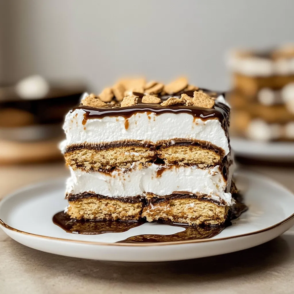 Tips for No Bake S’mores Icebox Cake