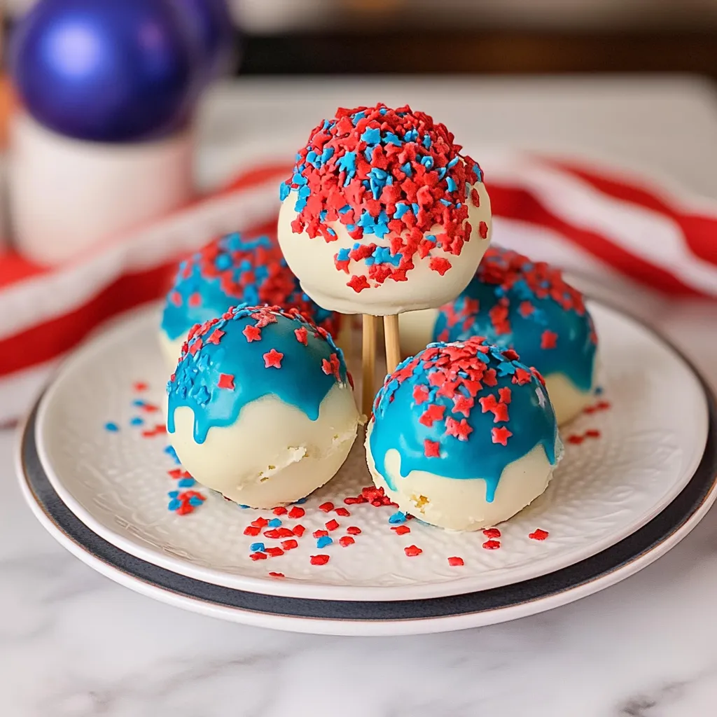 Tips for 4th of July Cake Pops