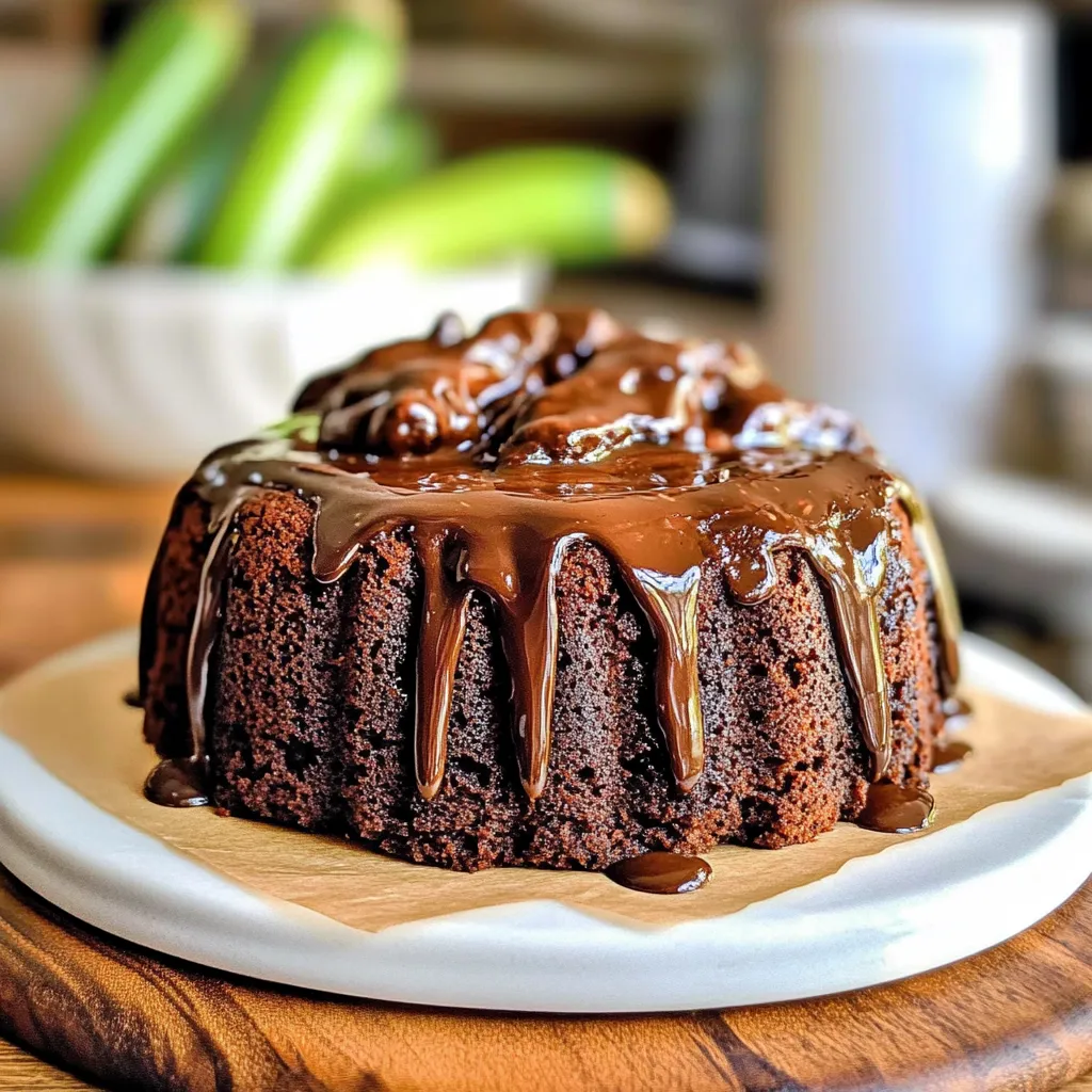 Tips for Chocolate Zucchini Cake
