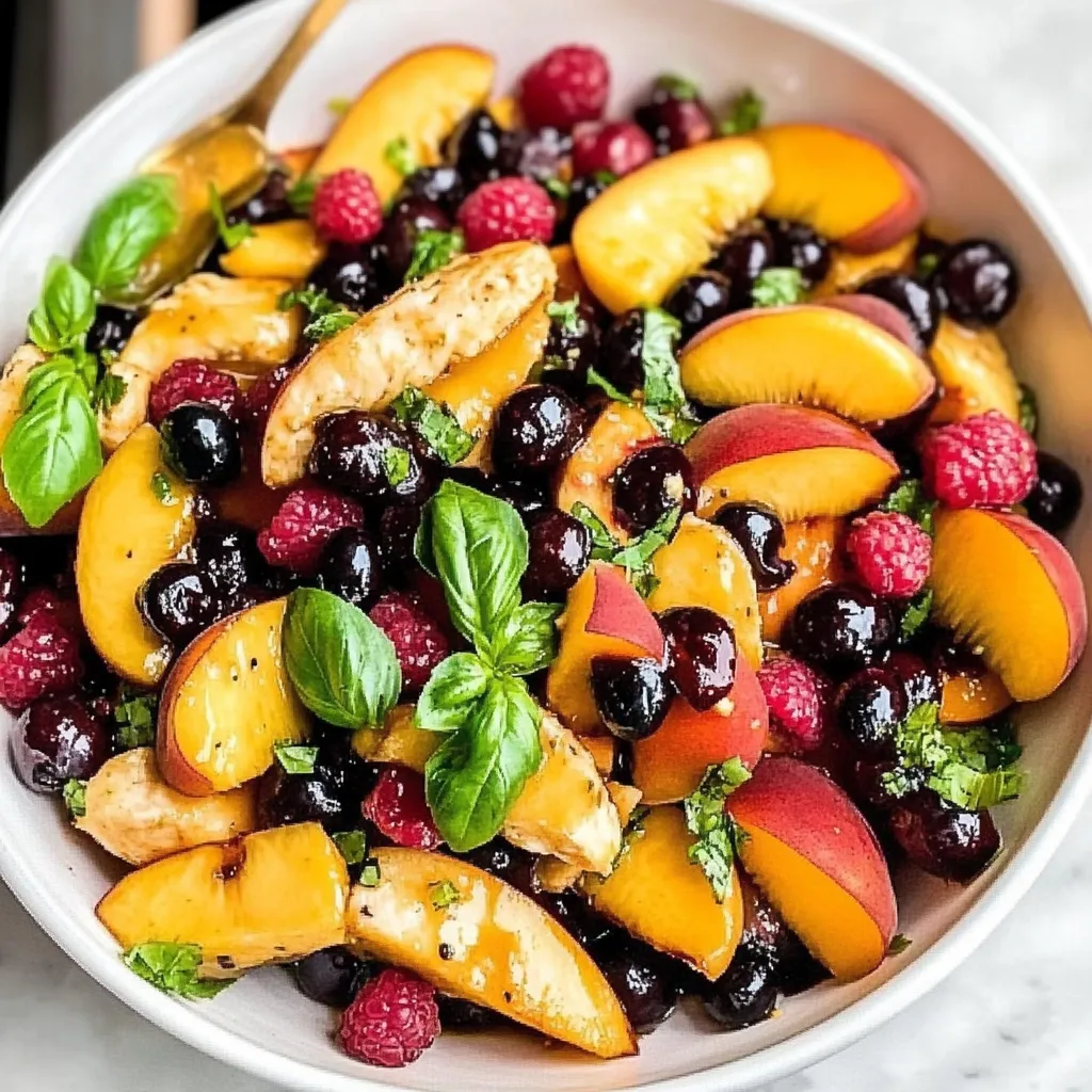 Tips for Honey Lime Basil Peach Fruit Salad