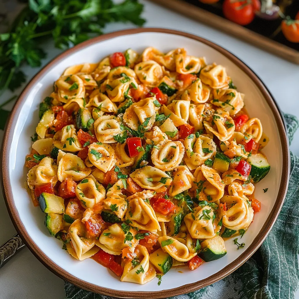 Tips for Cheese Tortellini with Summer Veggies