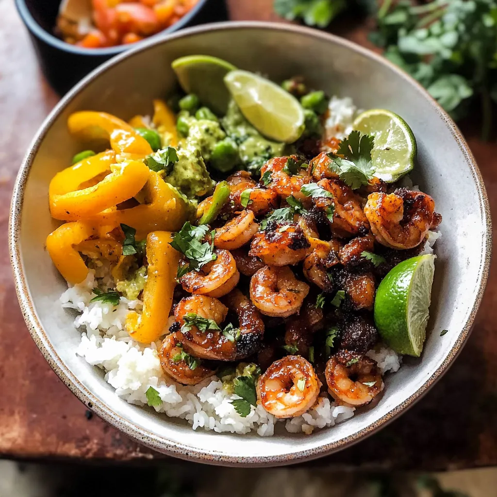 Tips for 25 Minute Fajita Shrimp Rice Bowls.