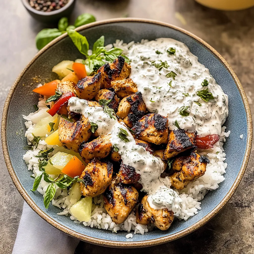 Tips for Chicken Tzatziki Rice Bowls.