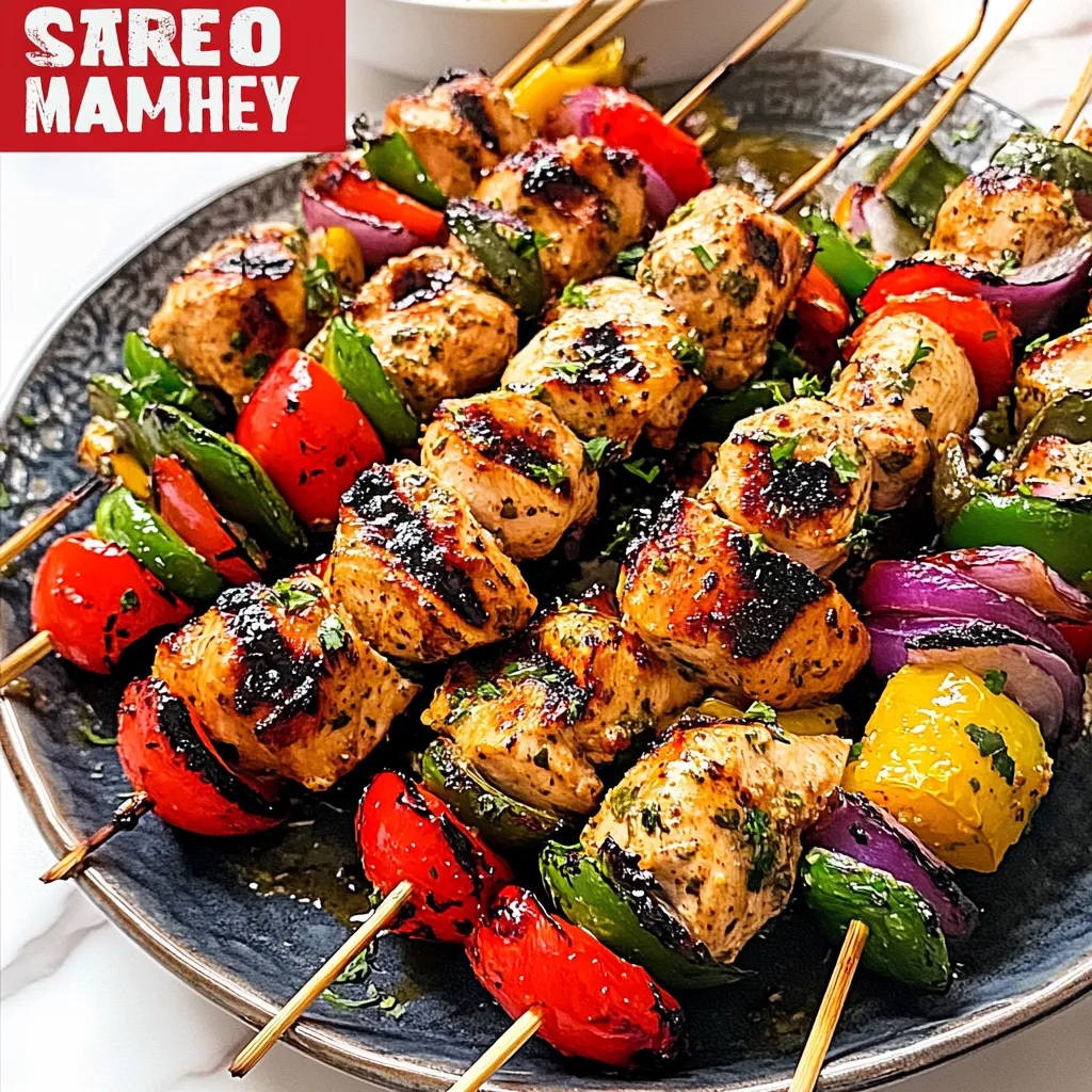 Tips for Greek Chicken Kabobs Recipe