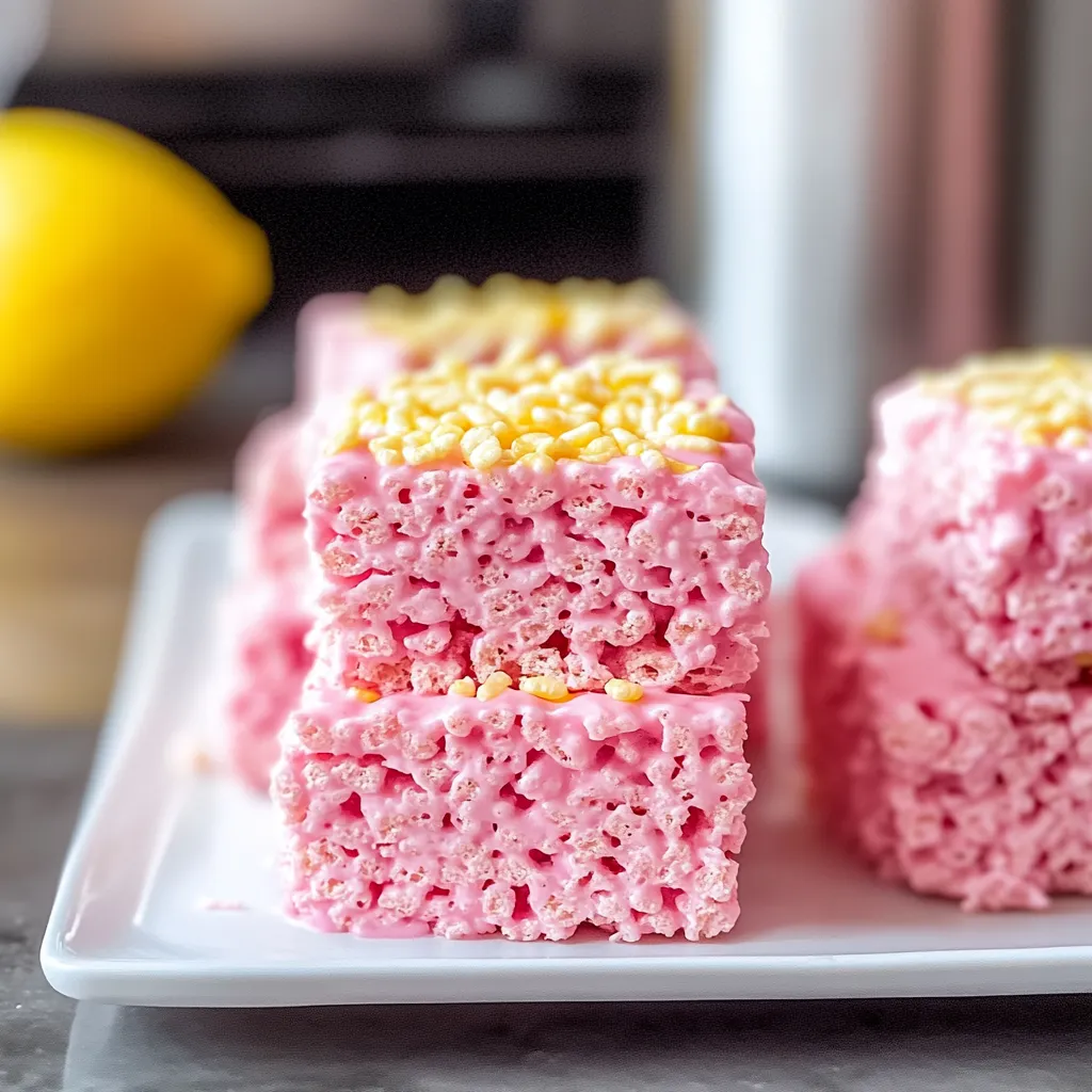 Tips for Pink Lemonade Rice Krispie Treats