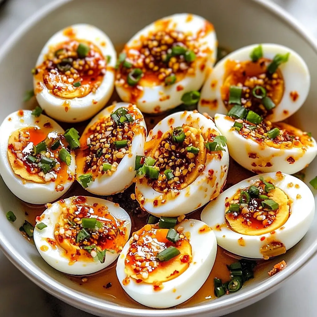Tips for Spicy Chili Garlic Deviled Eggs