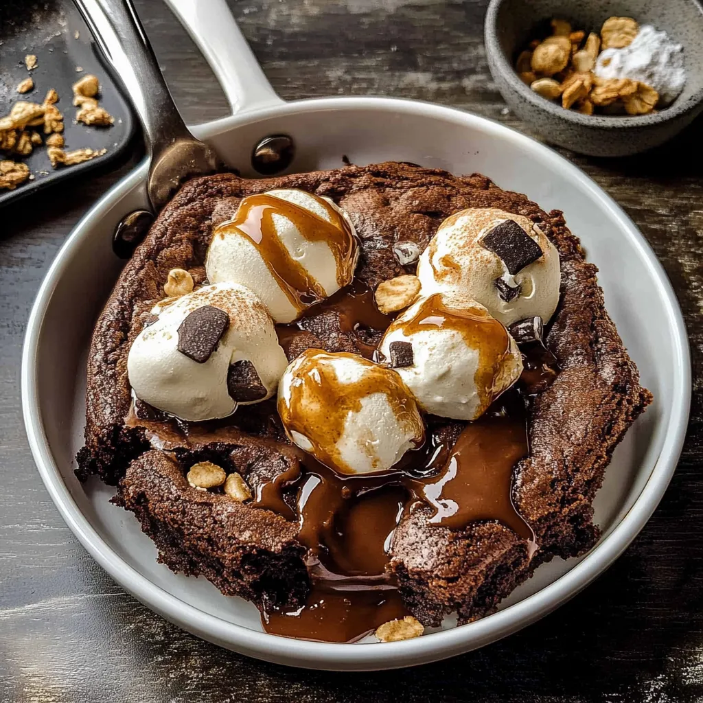 Tips for Gooey S’mores Skillet Brownie